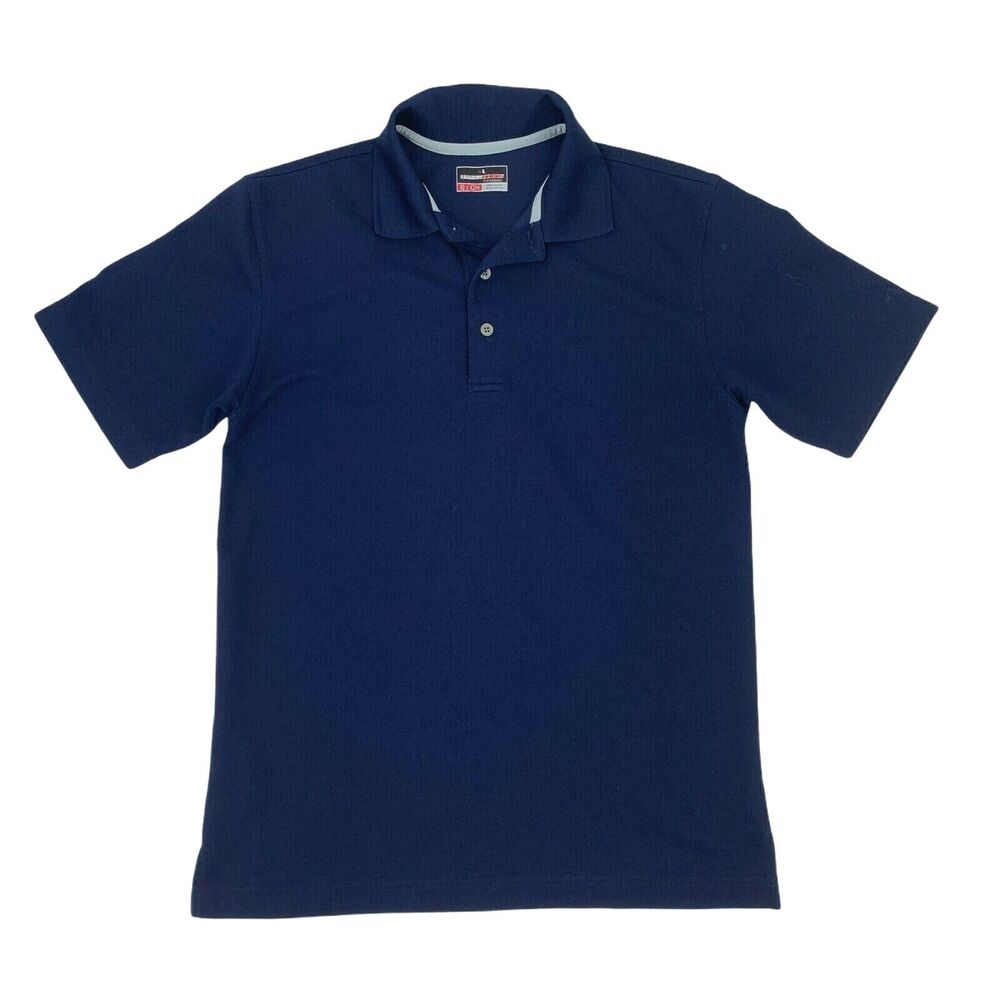 Grandslam Polo Golf Shirt Navy Blue Mens S Small Blue Short Sleeve Quick Dry